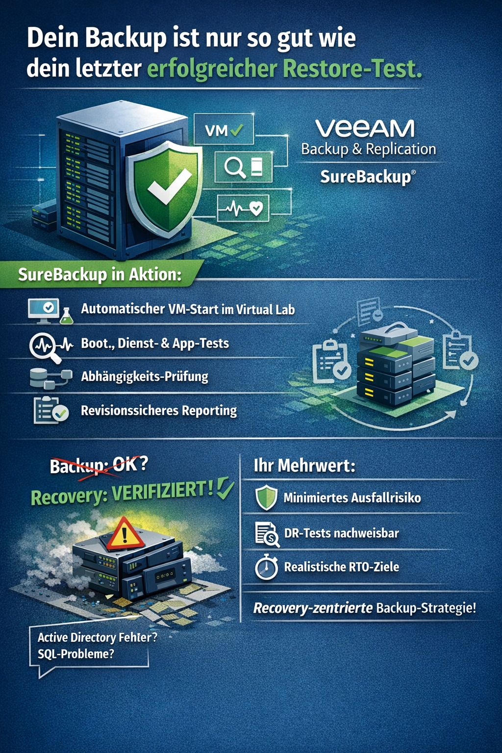 Dein Backup ist nur so gut wie dein letzter erfolgreicher Restore-Test